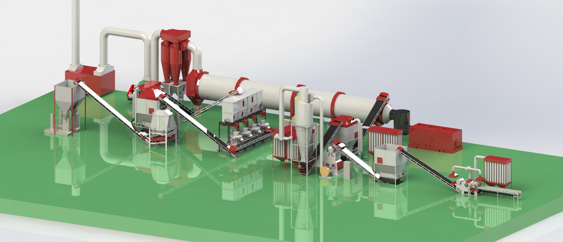 顆粒機(jī)設(shè)備生產(chǎn)線(xiàn)