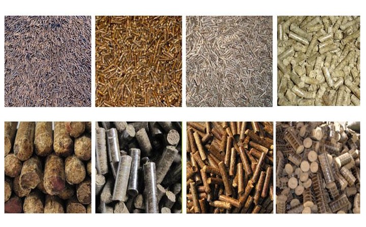 玉米秸稈顆粒機(jī)壓制的顆粒 玉米秸稈顆粒機(jī)壓制的顆粒